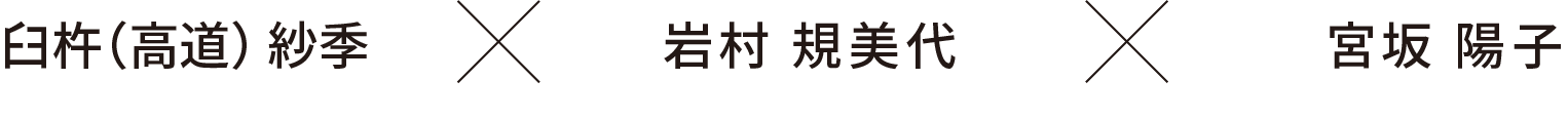 リオ・ホールディングス
常務取締役 臼杵(高道)紗季 × リオ・コンサルティング 建築事業部 岩村 規美代 × リオ・ホールディングス 経理部 業務課 宮坂 陽子